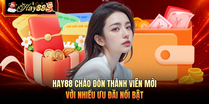 HAY88 chào đón thành viên mới với nhiều ưu đãi nổi bật 