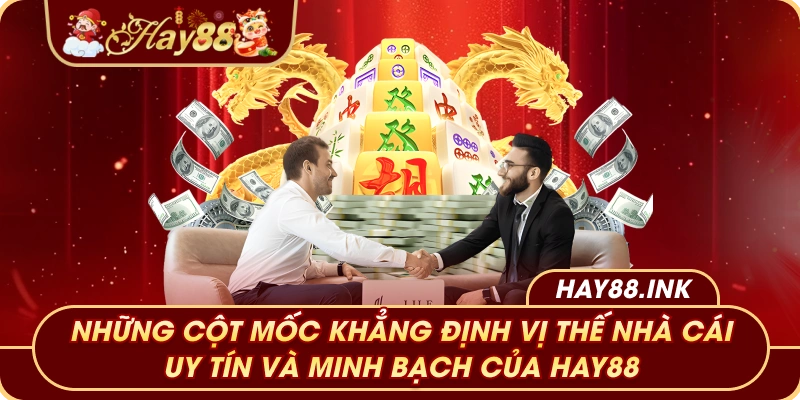 Những cột mốc khẳng định vị thế nhà cái uy tín và minh bạch của Hay88